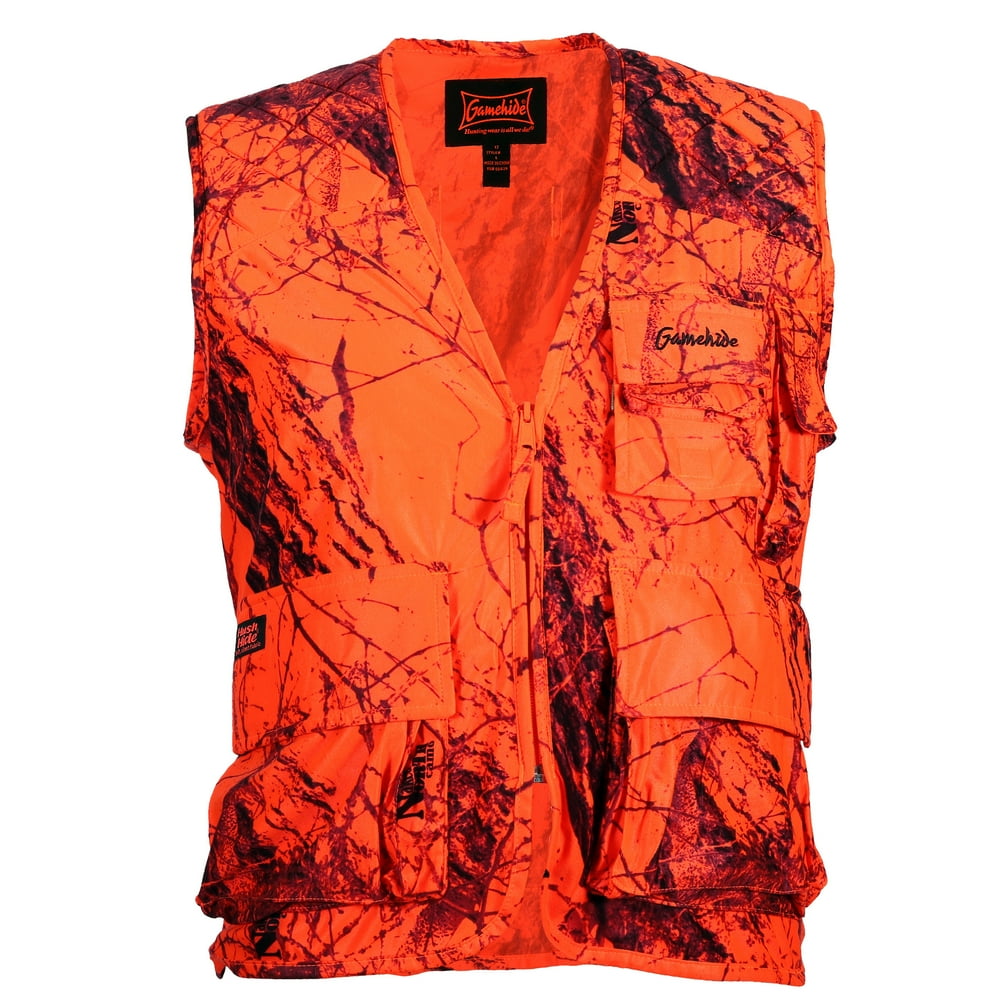 4x orange hunting vest
