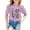 Purple, variant on ibiyuan Girls T-Shirts Crewneck Short Sleeve Clothes Girl Shirts Size 7-8 Funny Print Basic Tees Comfort Party Gift Summer Tee Tops