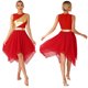thumbnail image 3 of Vestido de baile de adoración litúrgica para mujer, dobladillo asimétrico, vestidos de baile moderno de Ballet, túnica de baile de alabanza, disfraz de actuación de baile, 3 of 5