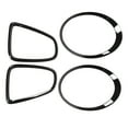 thumbnail image 4 of Taillight Guard Trim, High Accuracy Rugged Anti Scratch Headlight Bezel Covers 4pcs Abrasion Resistant  For Mini R56 R57 R58 R59 Cooper S JCW 2007-2015., 4 of 8