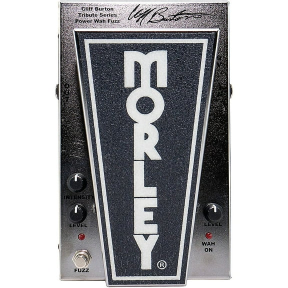 Morley Cliff Burton Power Wah Fuzz Effects Pedal Super Chrome Plus
