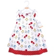 thumbnail image 2 of Hudson Baby - Vestidos Y Polainas De Algodón Para Niñas, Vestido Casual, Flores Silvestres, 18 A 24 Meses, Ee. Uu., 2 of 2