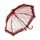 thumbnail image 1 of Mini Paraguas Decorativo de Encaje Bordado Diámetro 50cm Multiusos Romántico para Rojo, 1 of 9