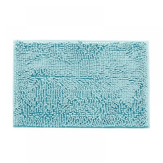 Chenille Bathroom Non Slip Bath Mat Carpet Coarse Wool Shower Mat Machine Wash Soft Microfiber Carpet For Bathroom, Kitchen, Bedroom