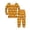 b-Yellow, variant on Teen Outfits Set Crewneck Pumpkin Print Shirt and Pant Sleepwear with Pockets Funny Air Conditioning Clothes 2 Piece Pjs for Teens