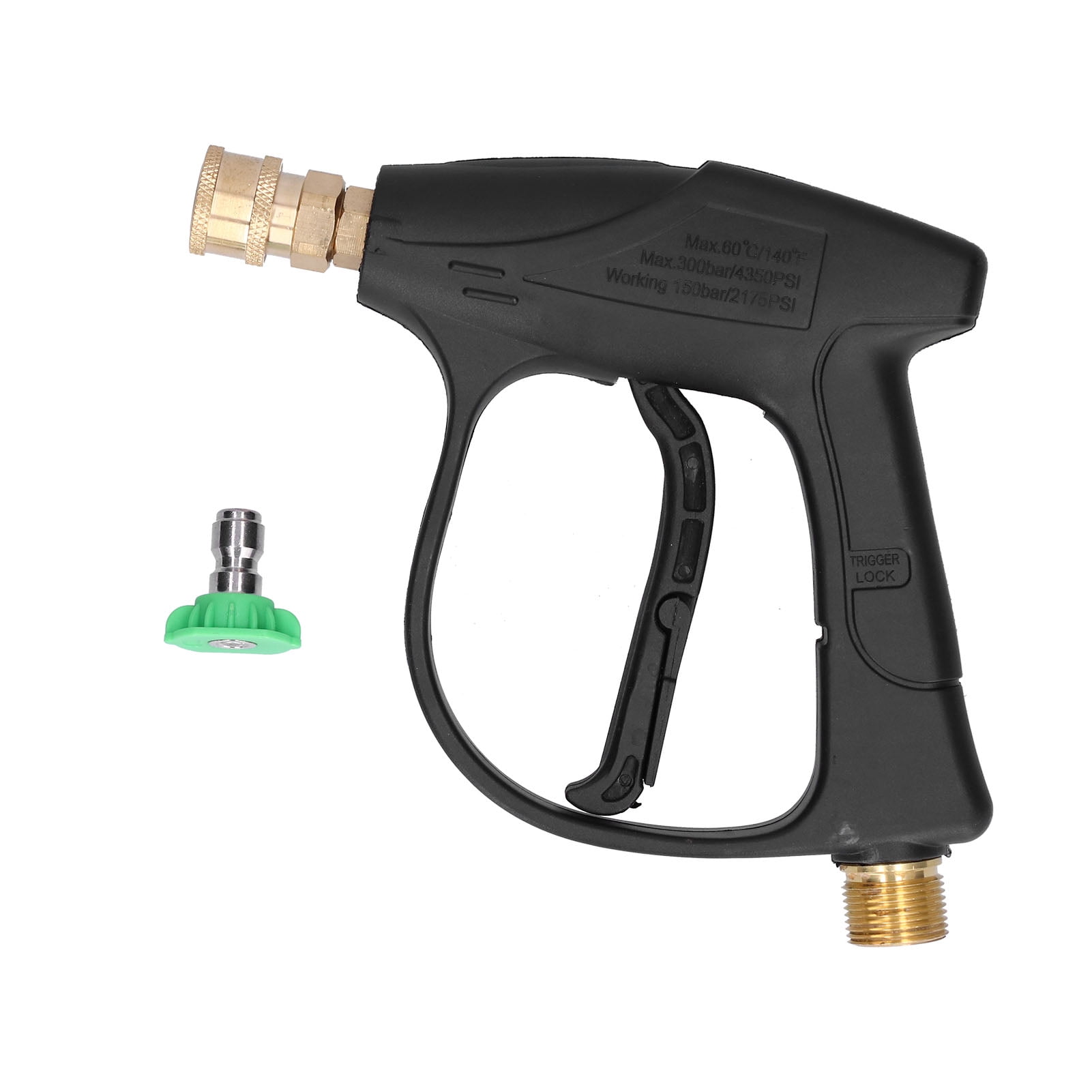 High Pressure Washer 3000 PSI Trigger Gun Quick elease Foam Lance Spray  W 