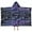 Math Equations Chemistry, variant on Math Equations Geometry Black Pattern Hooded Bath Towel，50"x30" for Ages 3 To 12 Kids, Quick Dry Lightweight Soft Microfiber Hood Beach Towel Cover Up for Kids