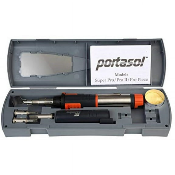 Portasol 010589330 Super Pro 125-Watt Heat Tool Kit with 7 Tips