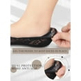 thumbnail image 3 of 5 Pairs Womens Lace Ankle Socks Non Slip Low Cut and No Show Lace Socks Sets for Loafers Flats, 3 of 6