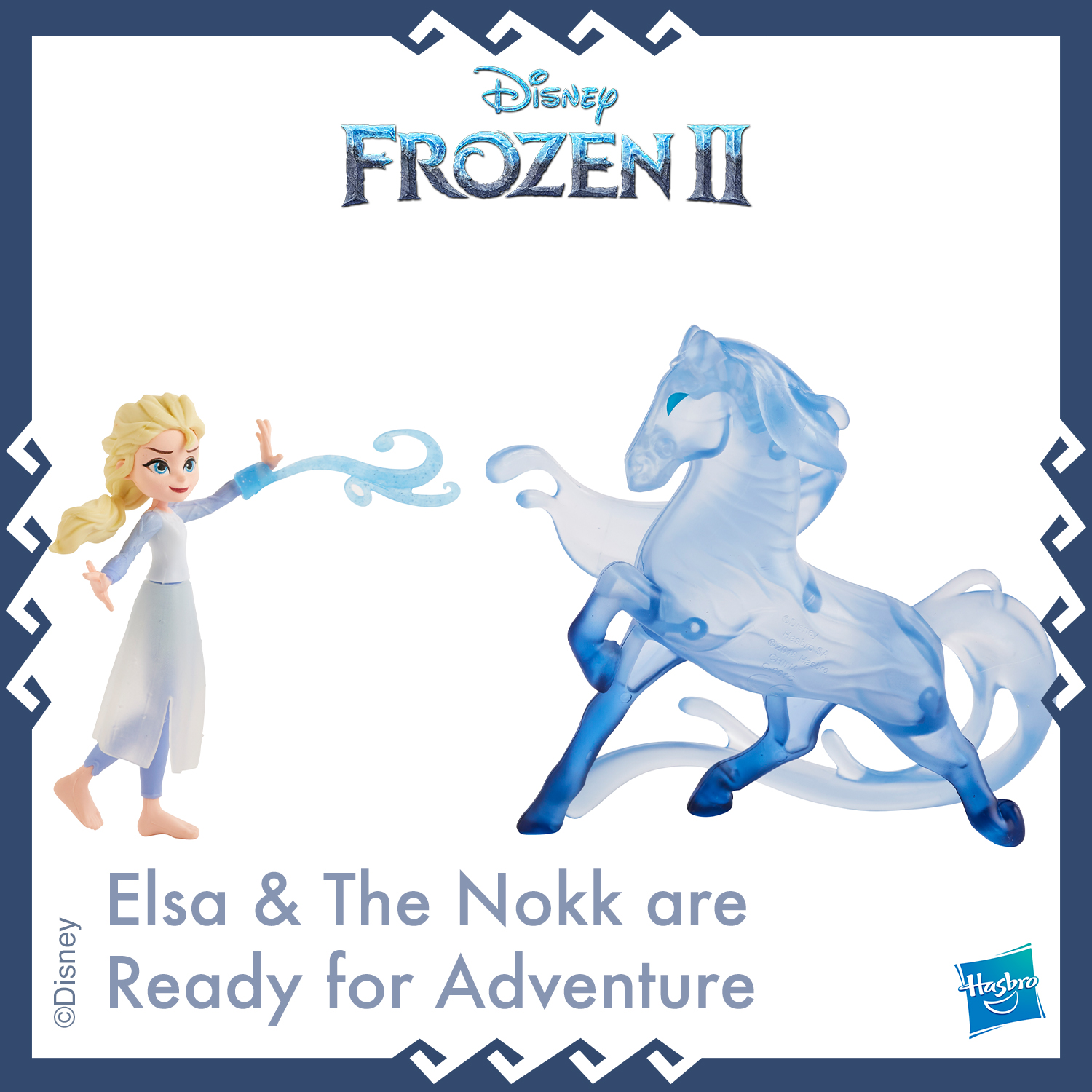 Disney Frozen 2 Elsa and the Nokk Small Doll Playset, Includes Doll and Nokk Figure - image 3 of 8