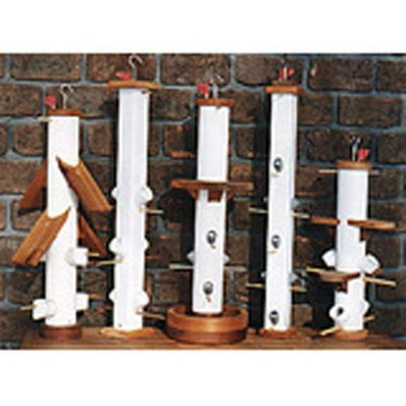 Woodcraft Project Paper Plan To Build Pvc Bird Feeders - Material Not Included