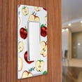 thumbnail image 3 of WIRESTER 1-Gang Decorator Light Switch Plate/Wall Plate Cover, Apples Pattern, 3 of 6