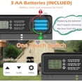thumbnail image 2 of Automatic Chicken Coop Door - Aluminum Auto Chicken Coop Opener with Anti-Pinch Sensor, Battery Powered Chicken Door with Smart Timer & LCD Display, Waterproof, 2 of 7