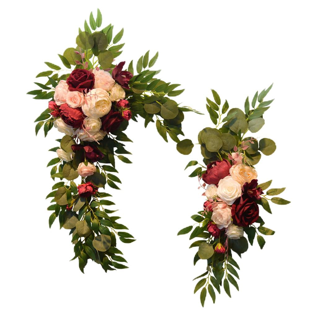 12 x Artificial Stamen Bud Silk Flowers Bouquet Wedding Decor Craft Gift Box ER 