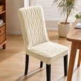 thumbnail image 7 of Thick Quilted Dining Chair Slipcovers with Padded Seat and Back, Non-Slip Full Wrap Chair Covers for Dining Room Kitchen Chairs, 7 of 7