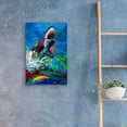 thumbnail image 4 of Epic Art 'The Lawyer Breeching Great White Shark' by Jace D McTier, Acrylic Glass Wall Art, 16"x24", 4 of 8