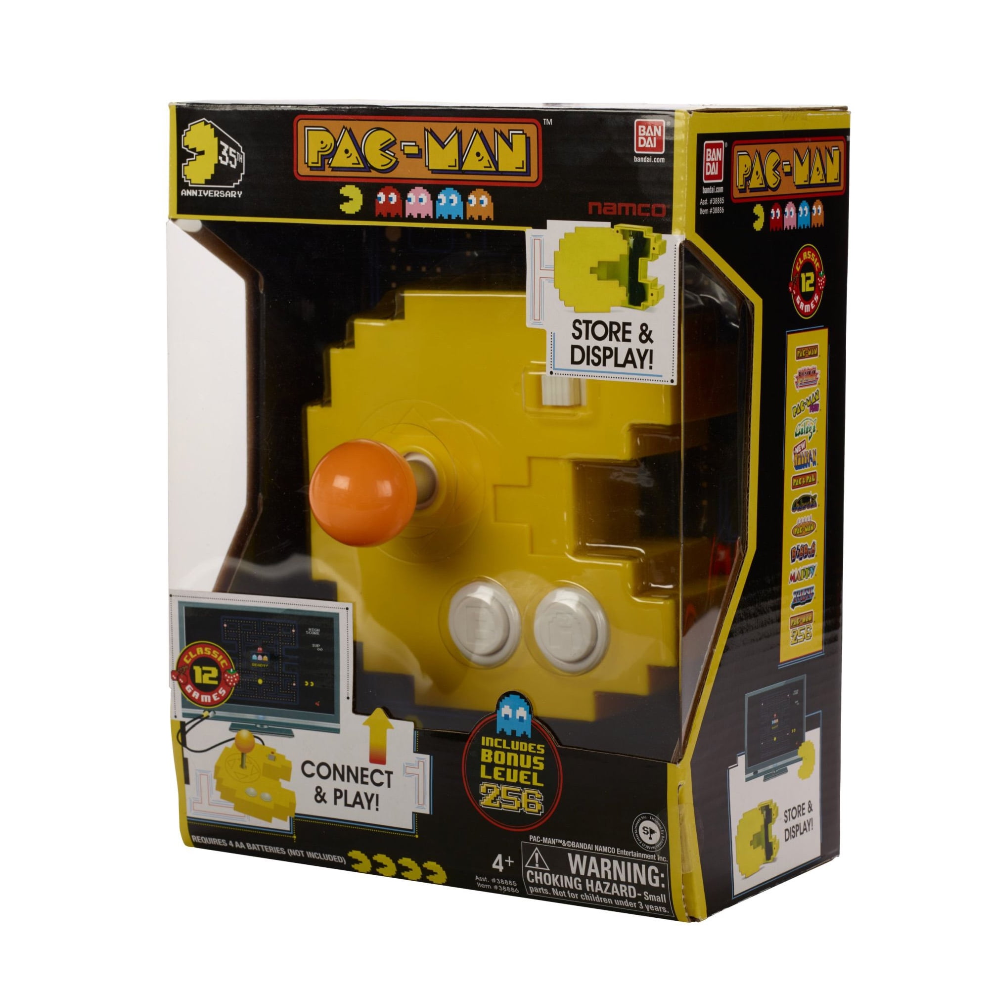12 Classic Games Pac-Man Connect and Play 