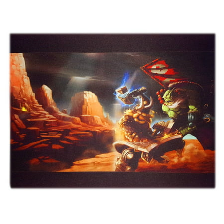 RARE Japan Import World of Warcraft Gamer Mousepad - Orc & (Best Graphics Card For World Of Warcraft)