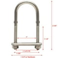 thumbnail image 2 of Sea-Dog Line Boat U-Bolt / Bow Eye 080253 | 1 Inch Stainless Steel, 2 of 2