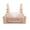 Pinks-a, variant on Sports Bra with Padding Women Pullover Bra Feature V-Neck Push-up Bra Style W-1791 Yellow XL