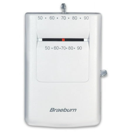 Braeburn 505 Heating Only Mechanical Thermostat - White
