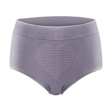 

Scyoekwg Womens Panties Clearance Comfortable Briefs Cheeky Panties Soft Mid Waist Seamless Pure Cotton High Stretch Underwear Solid Color Breathable Lingerie Underpants Purple L