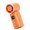 Orange, variant on WIND LAND Portable travel fan with adjustable head and clip for commute use