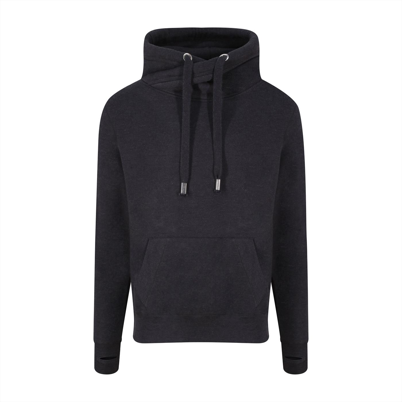 neck hoodie mens