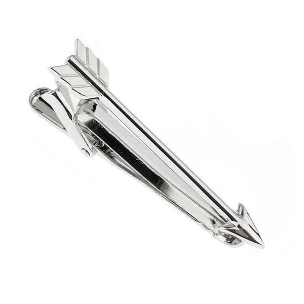 Clip de corbata Sunnimix Broche Regalo de Boda joyería Color plata paquete de 4