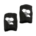 thumbnail image 1 of 1 par negro atletismo kettlebell protectores de muñeca abrazadera shamjiam  Kettlebell Wrist Guard, 1 of 8
