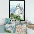 thumbnail image 3 of Designart 'The Clouds Over Mountain Top' Traditional Framed Art Print, 3 of 4