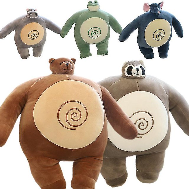 Almohada de peluche con forma de oso de peluche para niños mayores de 4 años