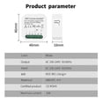thumbnail image 4 of Tuya WIFI Smart Curtain Module Switch APP Remote Control 100-240VAC for Home Voice Control, 4 of 5