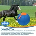 thumbnail image 2 of Pekkaxy Large Inflatable Herding Ball Toy for Dogs - Durable Outdoor Exercise Pump Included Play Ball for Active Dogs, 2 of 9