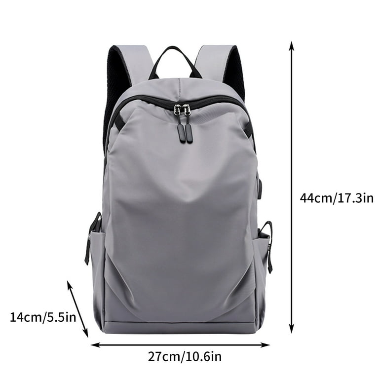 baybby professional laptop backpack reflective strip anti-theft daypack Ponhog 17 Inch for Men Black Focus on mens backpacks for 15 years Baybby Anti Theft Business Laptop