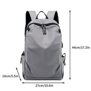 Cameland Men Backpack 17.3 In Usb Charging Laptop Computer Bag Casual Business