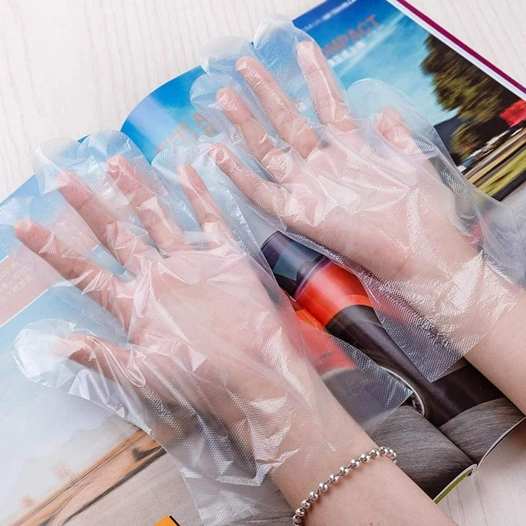 Plastic hand sale gloves for cleaning