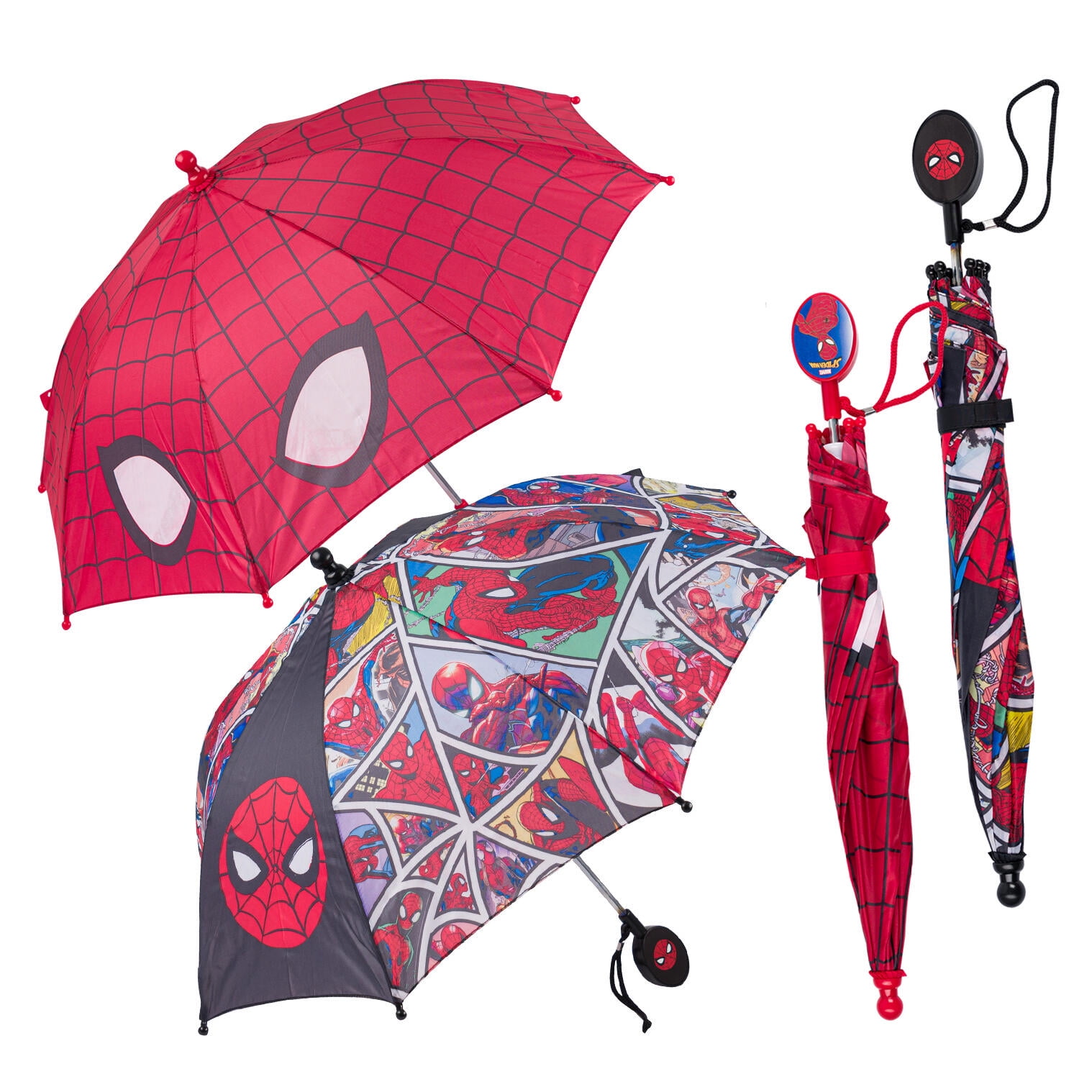 2 PC Spiderman Umbrella 21" 2 Assortments