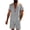 Gray, variant on Sentmoon Mens Track Suits 2 Piece Set Men’s Shirts and Mens Casual Shorts Solid Color Short Sleeve Summer Regular Fit Oversized Jogging Men Summer Outfits S-XXXL