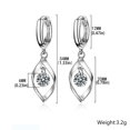 thumbnail image 3 of Pendientes para mujer, regalos para mujer, joyería de moda, pendientes de aleación con colgante de circonita brillante para mujer, pendientes de moda., 3 of 5