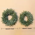 thumbnail image 4 of Spring Wreath for Front Door - Artificial Olive Wreath with Green Leaves and Berries, Faux Floral Door Wreath Decor for Easter, Spring Home Decorations by PALIFEUR, 4 of 8