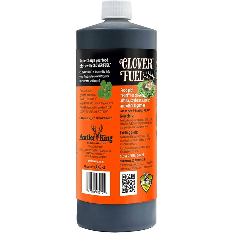 Antler King AKCF3 Clover Fuel - Legume Liquid Fertilizer 32 oz