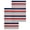 Navy Blue, Red, Grey, variant on Navy Blue Gray Striped Kitchen Dish Towels for Drying Dishes Set of 2, Farmhouse Stripes Modern Abstract Art Waffle Weave Microfiber Hand Tea Bathroom Towels Quick Dry & Absorbent Towel 12x12