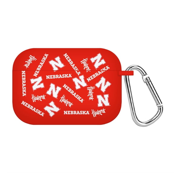 Nebraska Huskers HD Case Cover Compatible with Apple AirPods Pro 1 & 2 - Random by Affinity Bands