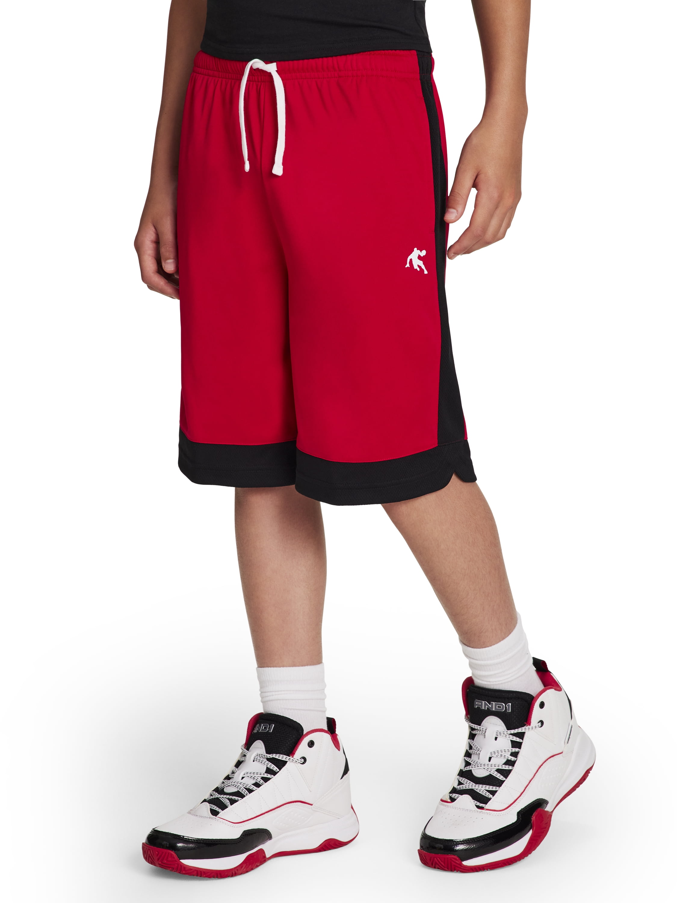 AND1 Boy's Athletic 2-Pack Basketball Short, Sizes 4-18