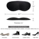 thumbnail image 4 of Tacones para hombres y mujeres, insertos autoadhesivos para el talón que evitan resbalones, rozaduras, ampollas, dolor de pies y mejoran el ajuste del calzado - 2 pares + 1 calzador adicional (negro), 4 of 5