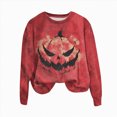 thumbnail image 6 of Towmus Women's Halloween Shirts 2025 Fall Tunic Tops Crewneck Blouses Print Long Sleeve Funny Sweatshirts, 6 of 6