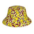 thumbnail image 1 of Fotbe Chicken Cartoon Sombrero Tipo Pescador con Estampado – Sombrero de Sol de Algodón de Moda para Playa, Golf, Pesca, 1 of 6