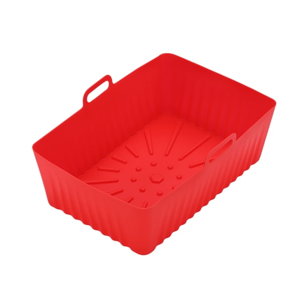 Almohadillas reutilizables para freidora de aire, Pizza frita, horno de pollo, alfombrilla para hornear, utensilios de cocina para hornear