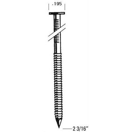 

Bostitch C7R90BDSS 2-3/16 in. 15 Degree Stainless Steel Coil Siding Nails (3 600-Pack)